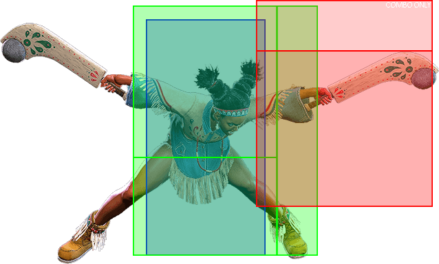 214HP (HOLD OK) Hitbox