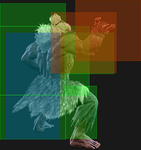 214HP~6P Hitbox