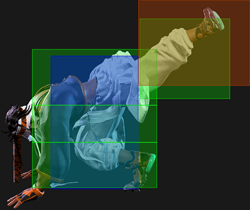 214P~6K~K Hitbox