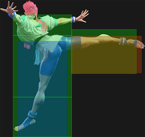 236P~K Hitbox