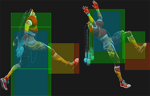 236KK (close) Hitbox