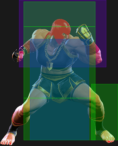 236HP Hitbox