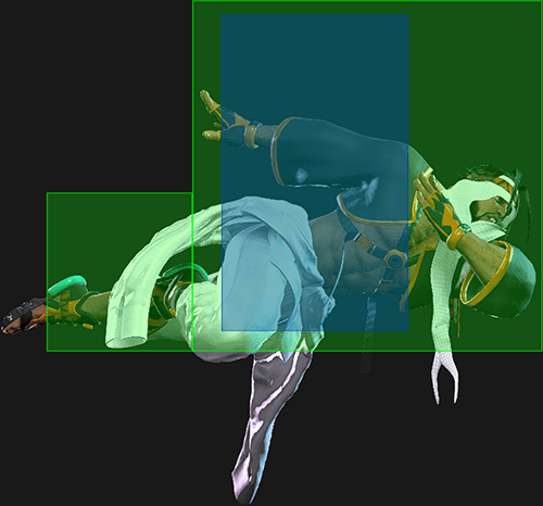 214P~4K Hitbox