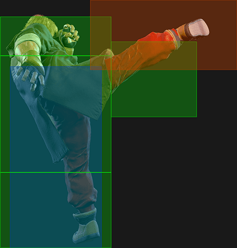 236K~6HK Hitbox