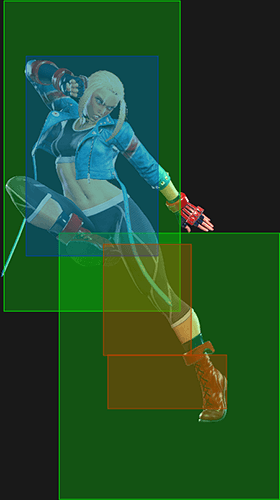 236P~K Hitbox