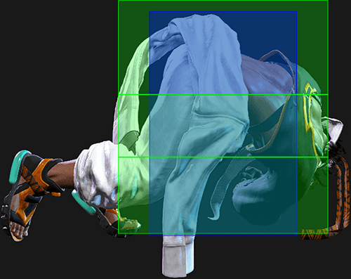 214P~6K Hitbox