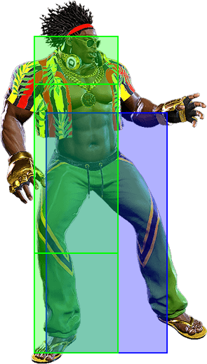 214K~6P~4P Hitbox