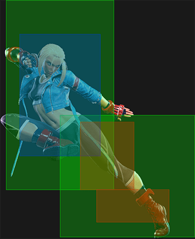 236[HP]~K Hitbox