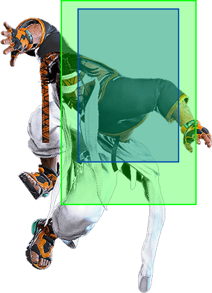 9 (against wall) Hitbox